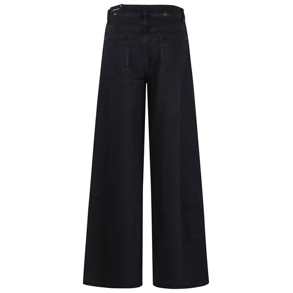 7 For All Mankind High-Waisted Wide-Leg Jeans With Bold Cuffs - NWT